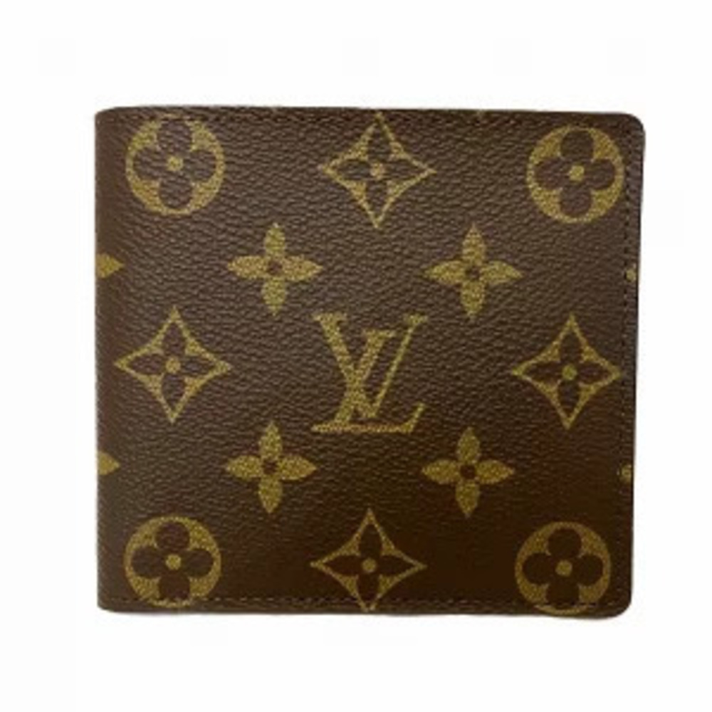 Louis Vuitton Portefeuille Cartes Credit Bi fold Wallet Monogram Canvas
